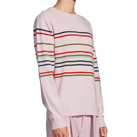 Sies Marjan Sweaters - Sies Marjan pink striped sweater